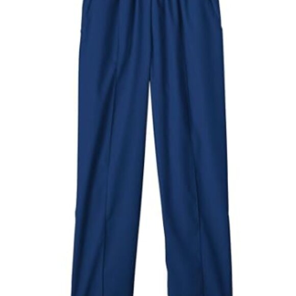 Fundamentals 14820 Women's Pull-On Front Seam Pant Navy - Picture 1 of 1